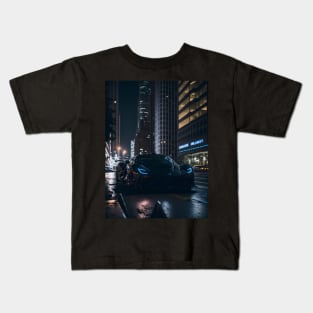 Chicago Night Ride Kids T-Shirt